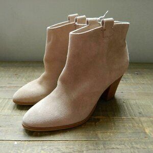 ! J.CREW $228 Eaton Suede Ankle Boots c2030
